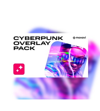 Movavi Video Editor 2023 - Cyberpunk Overlay Pack DLC Steam Key GLOBAL